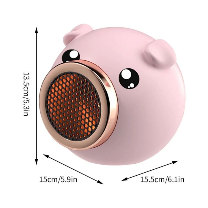 Comparer les prix de Chauffages Chauffage portatif à 2 vitesses Contrôle intelligent de la température Chauffage de bureau