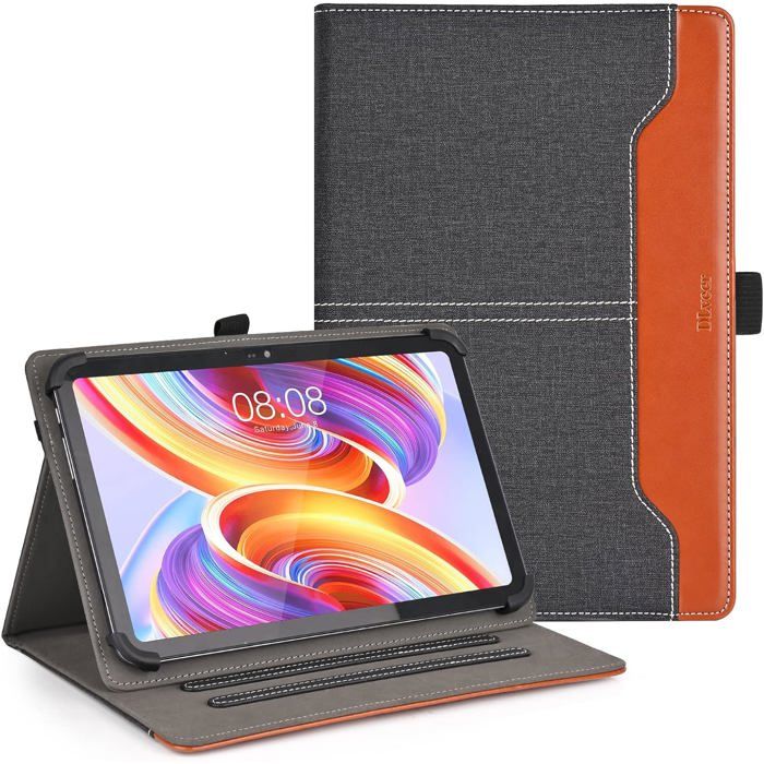 Housse étui De Protection Pour Tablette DOOGEE U12 12 Pouces - Cuir PU, Support Intégré, Fin Et Léger - 9