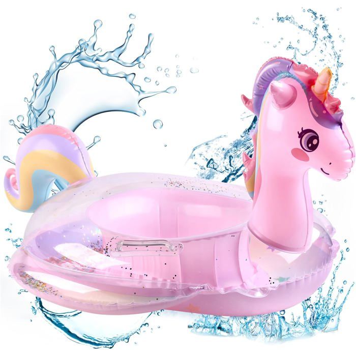 Bouée Licorne Enfant Bouée Licorne Pailletée Gonflable Pour Enfants – Anneau De Natation 58 Cm Avec Paillettes Brillantes Bouée Licorne Enfant Bouée Licorne Pailletée Gonflable Pour Enfants – Anneau De Natation 58 Cm Avec Paillettes Brillantes