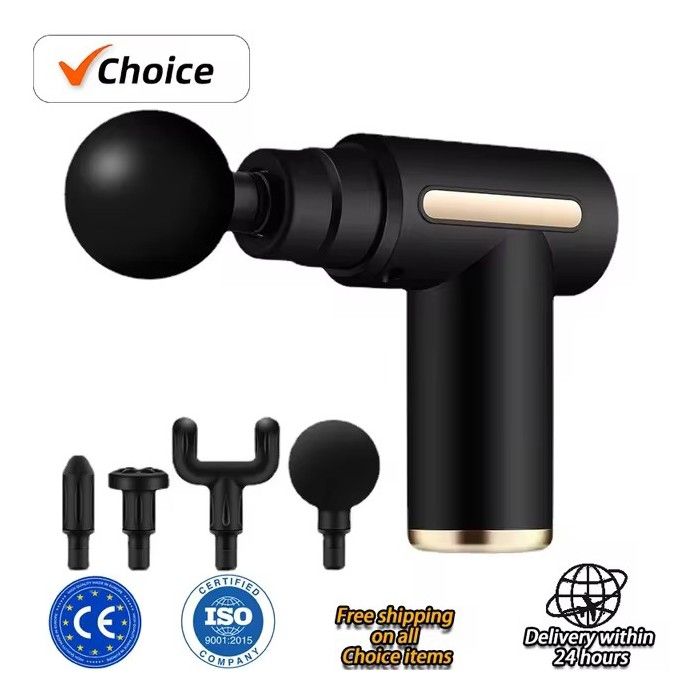 Rouge - Pistolet de Massage musculaire des tissus profonds, masseur