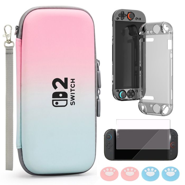 INF Ensemble de sacoche de transport pour Switch 2 + - vue 1