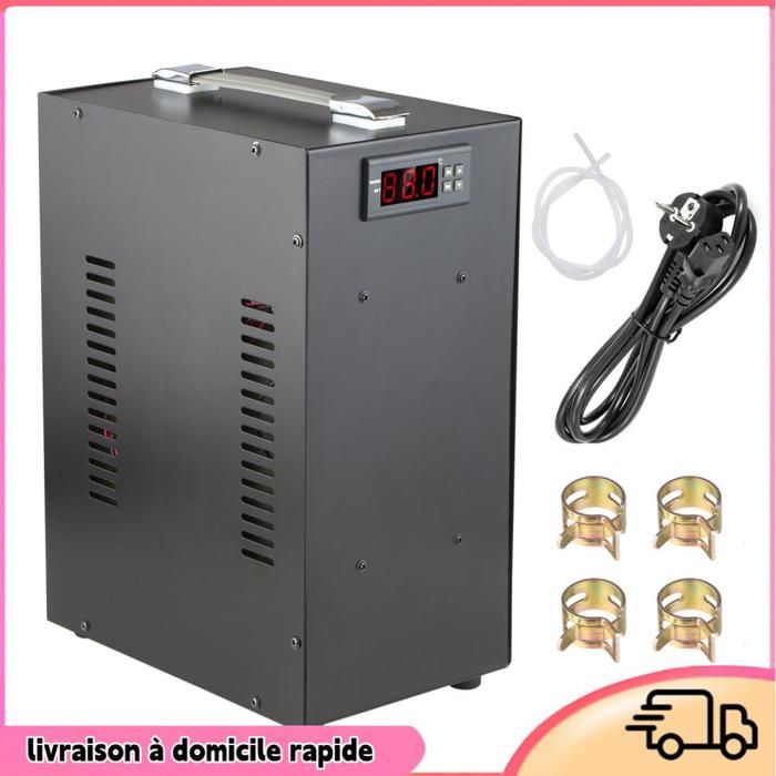 Meilleurs prix pour Dilwe système de refroidissement par eau pour aquarium Refroidisseur Daquarium LCD Pour quincaillerie piece Prise UE noire et 40L