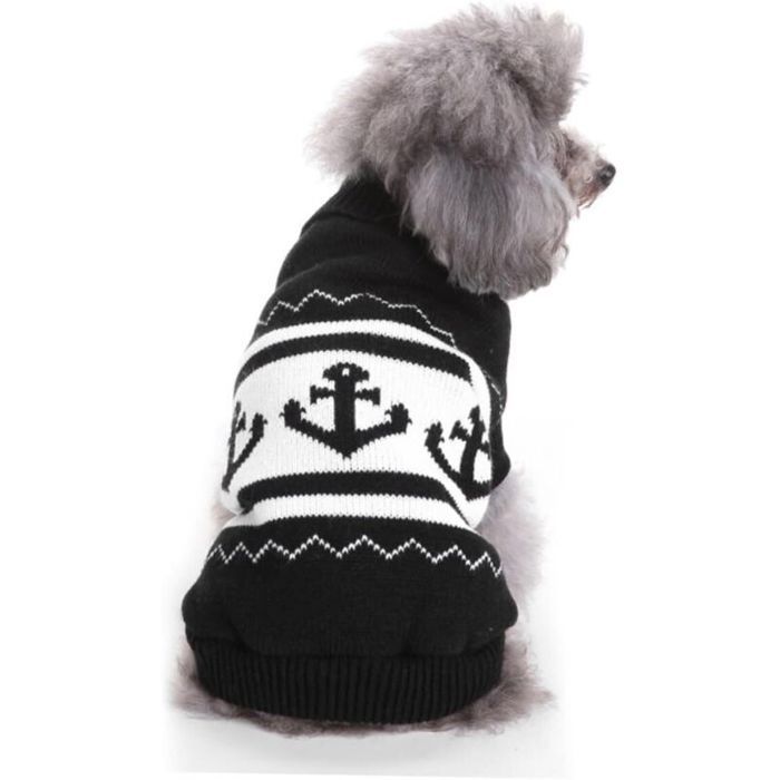Pull de Noël pour chien pull pour animal de compagnie vêtements de Noël pour chien pull en laine pour chien vêtements dhiver