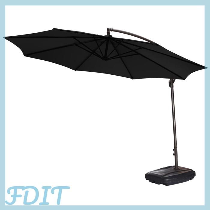 GOTOTOP auvent de remplacement pour parasol extérieur Auvent de remplacement pour parasol de terrasse 98 pieds 8 jardin moteur
