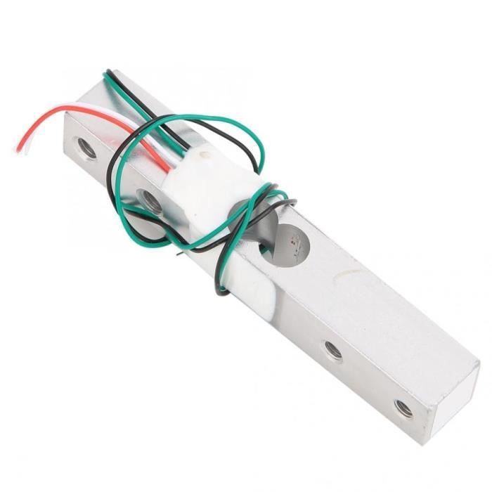 Capteur de charge Capteur d'échelle de cellule de charge de haute précision Capteur portable pour appareils de pesage électroniques avec câble 50kg 