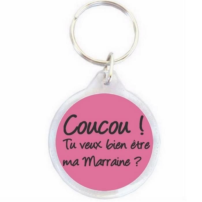 Hestya Cadeau Demande Marraine Pochette Pour Marraine Porte-Clés Marraine Carte Veux Tu Être Ma Marraine Porte Clef Marraine Cadeau Annonce Grossesse Marraine Pour Baptême Communion Anniversaire Noël