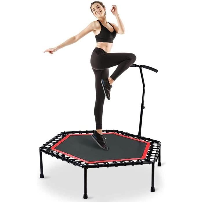 Trampoline Pour Adultes - Trampoline Pliable à Double Accoudoir