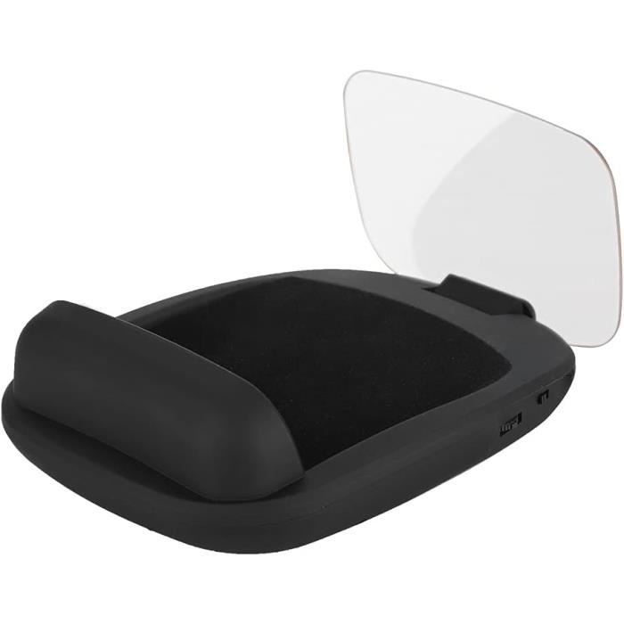 Affichage Tête Haute HUD GPS Pour Voiture - Compteur De Vitesse Numérique, Plug & Play, 8x5.4x3.1 Cm
