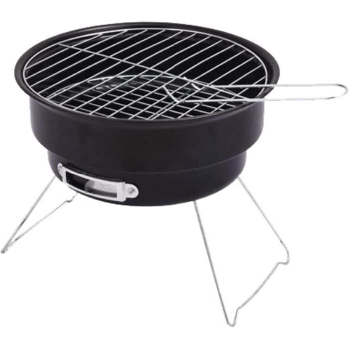 Barbecue Charbon, Acier Inoxydable Barbecue Grill Portable Et Pliable