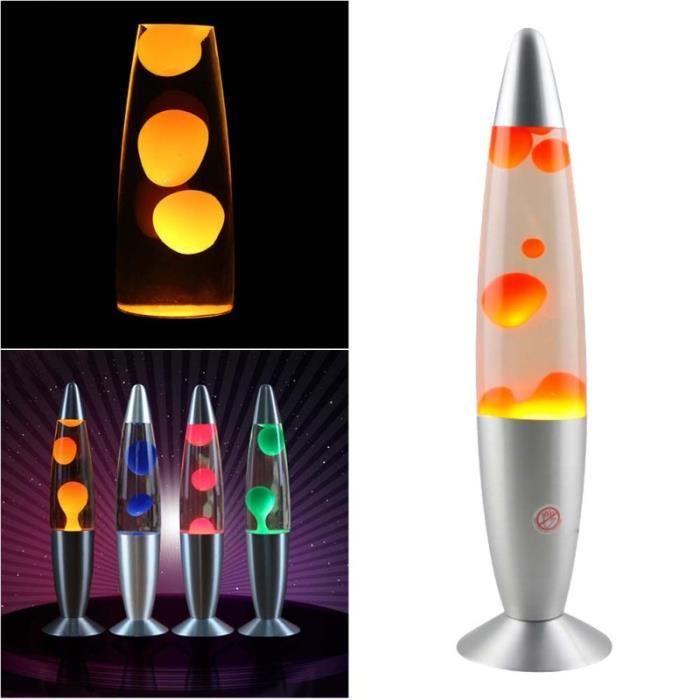 Lampe lave orange - Achat / Vente pas cher