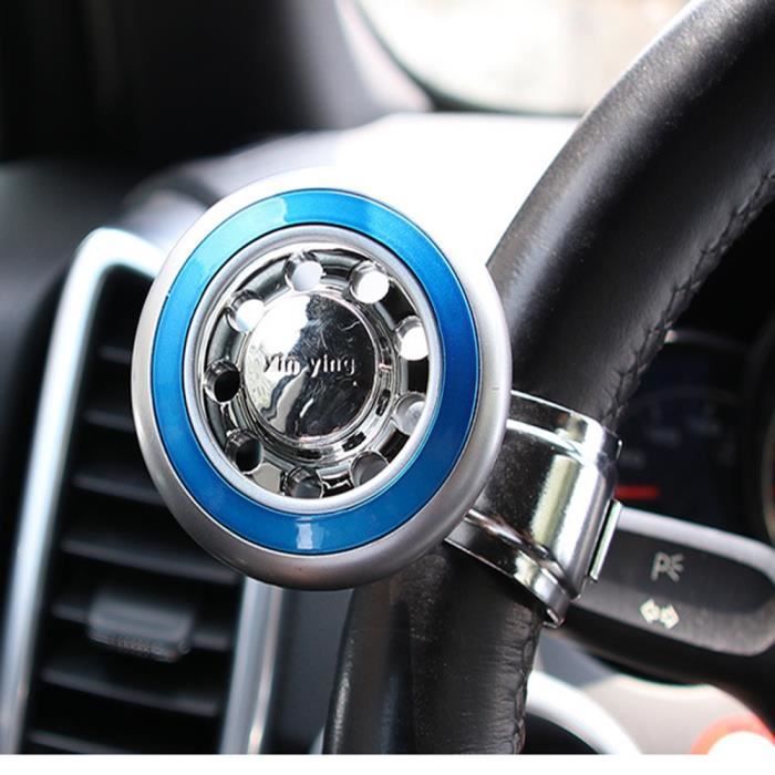 Booster de Direction au Volant，Boule de Volant，Boule de Repère au Volant，Le Noir，Convient à la Plupart des Volants de Voiture，HOTMNTY 