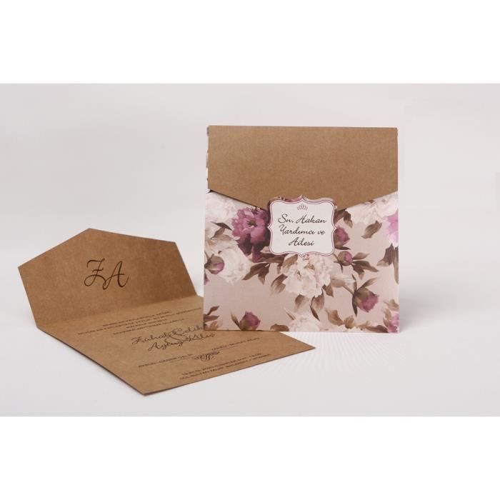 Faire Part Vintage Champetre Faire Part Mariage Nature Voyage