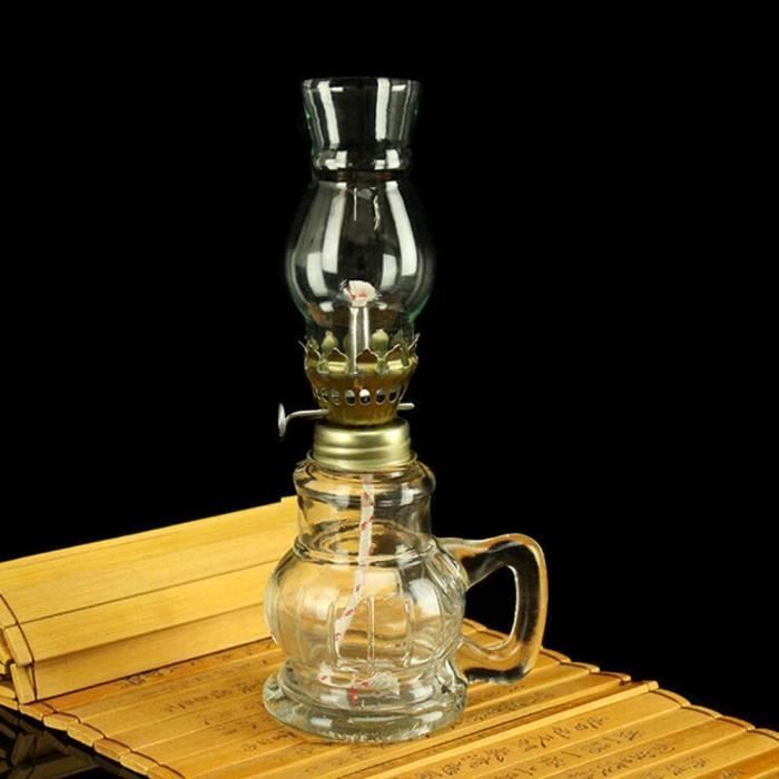 Sonew Lampe au kérosène Lampe à Kérosène Rétro, Lanterne en