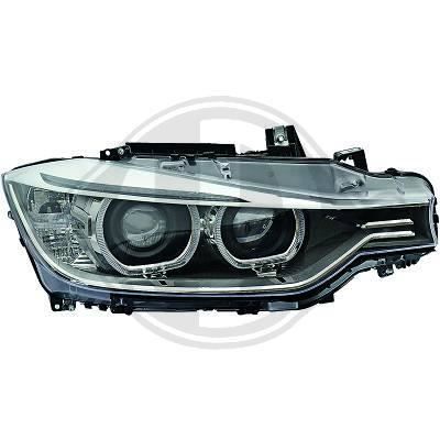 1217985 Feu phare gauche ( cote conducteur ) pour BMW Serie 3 de type F30 de 2011 a 2015 Look Origine