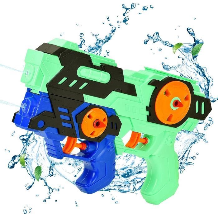 Lot De 6 Pistolets à Eau Enfants - Formes Animaux, ABS, Portée 5-6m, Pour Piscine, Plage, Jeux D'Été