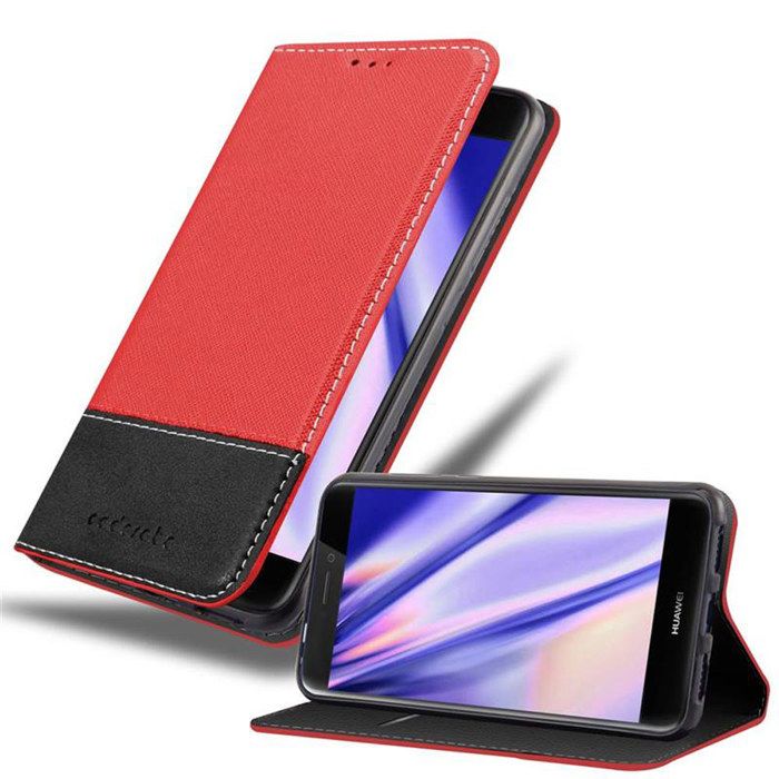 Cadorabo Cover Morbida In Silicone TPU Per Huawei P8 Lite 2017 – Trasparente Nero, Sottile 1,2 Mm, Antiurto, Con Bordi Rialzati