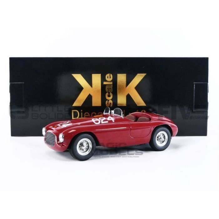 Ferrari 375 MM Cabriolet Rouge – Starter 1/43 – Miniature De Collection Résine – Pare-brise Abîmé