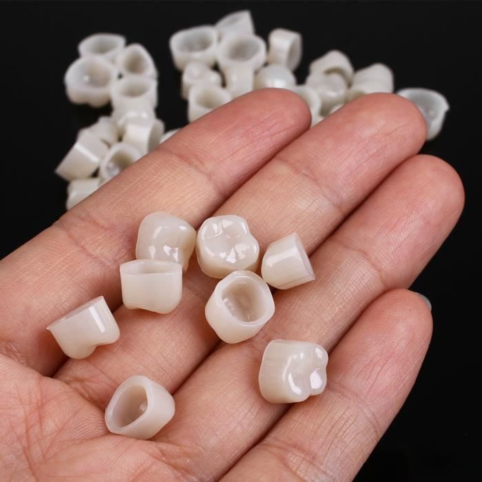 70 pièces boîte Pro dentaire temporaire type de couronne de dents