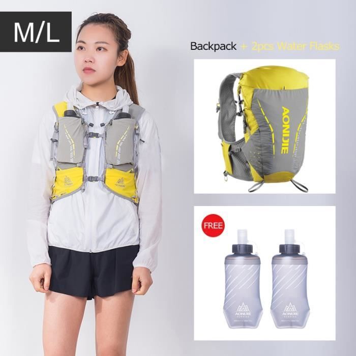 Sac à Dos Gilet D'hydratation Titankare – Noir – Sans Vessie – Poches Zippées