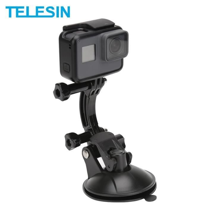 Support de trépied de caméra d'action de ventouse de TELESIN pour le support  de support