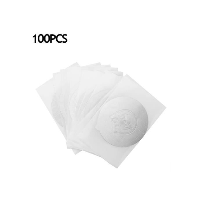 QUARKZMAN Filtres à Café Papier Jetables Ronds Avec Trou 3.74