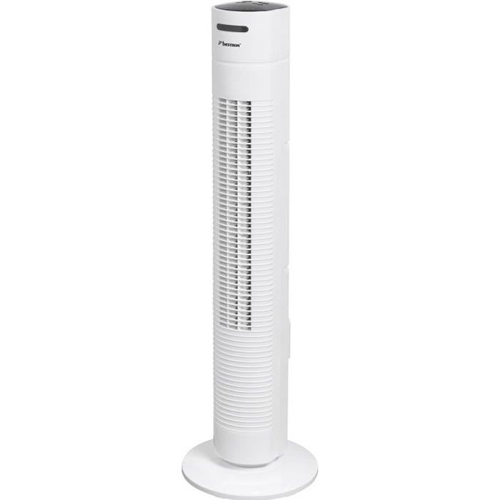 Ventilateur colonne - BESTRON - AFT770WRC - 35W - Oscillation - Télécommande - 78 cm - Bestron