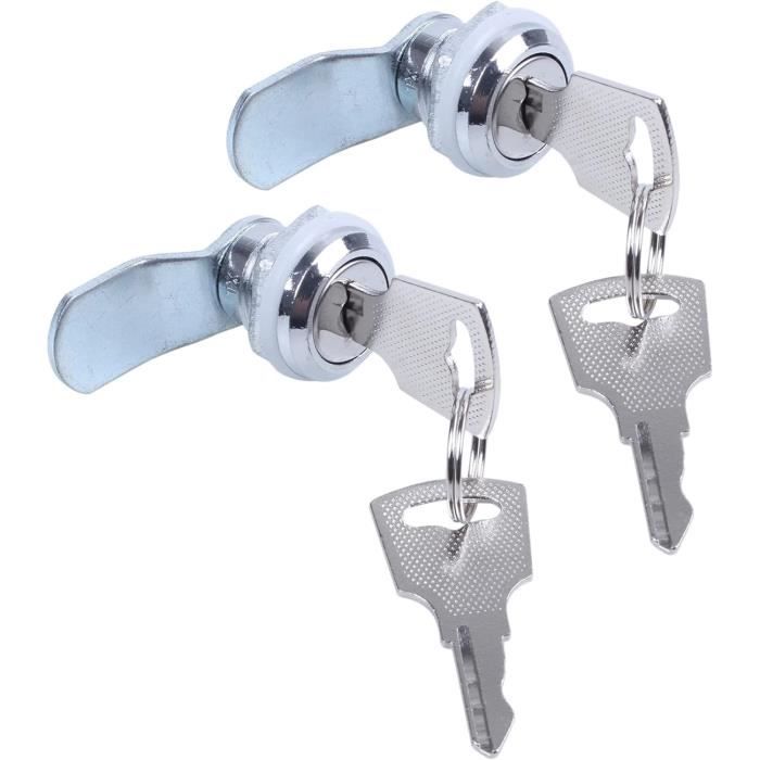 Lot De 2 Fermetures à Bascule Réglables GH-4002 220kg - Pinces Métal Robustes Pour Portes, Casiers, Boîtes