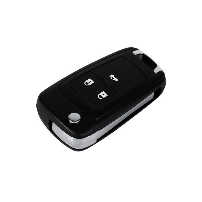 Coque Clé à Distance 2 Boutons Vierge Pour Opel Astra Insignia Zafira - Lame Vierge Flip Key