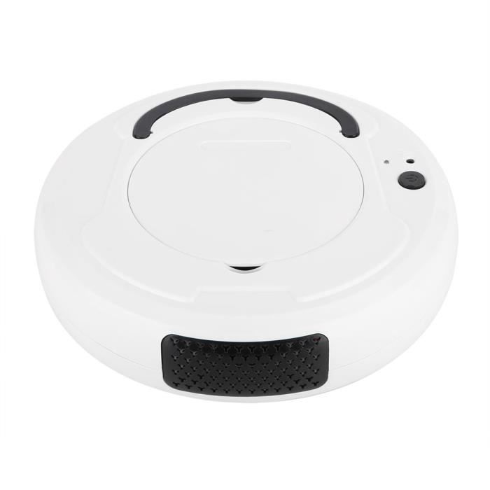 Robot Nettoyeur 3 En 1 TBvechi – Balayeuse Automatique Rechargeable USB, Blanc (neuf)