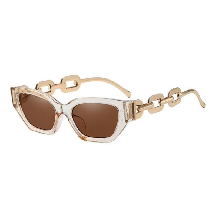 Lunettes De Soleil UV400 Tendance - 4 Coloris Au Choix - Monture Noire - Homme