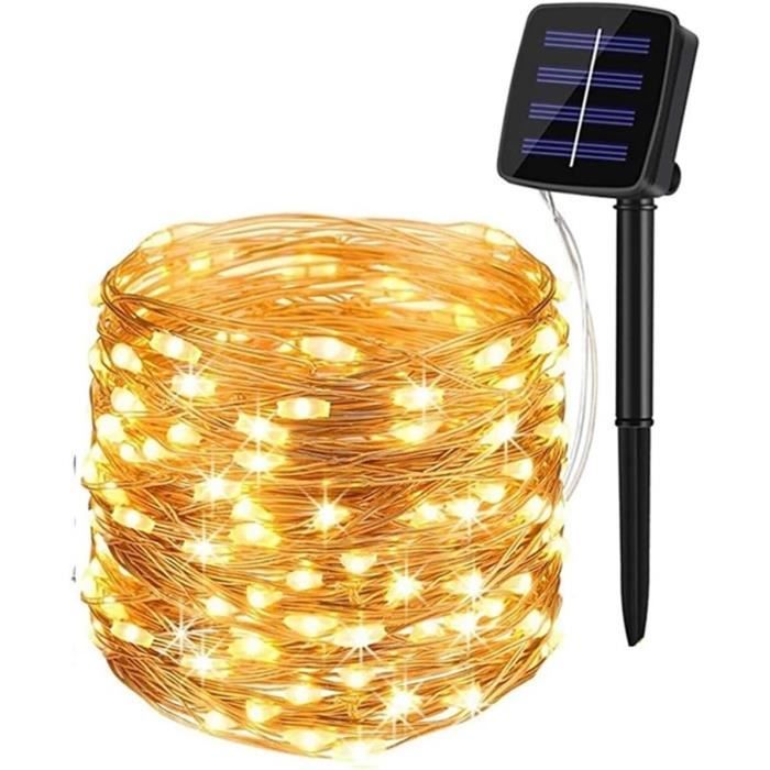 Guirlande Lumineuse Football LED – 3 Mètres, 20 LEDs – Étanche, Blanc Chaud – Pour Intérieur/extérieur, Fête, Chambre, Jardin, Piscine
