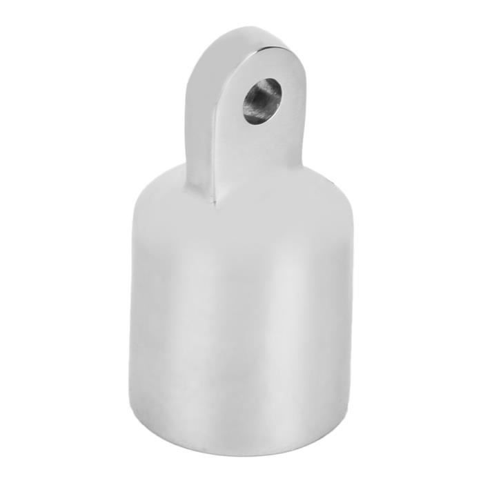 Raccord Bimini Acier Inoxydable 2.28 Pouces Capuchon D'Extrémité Bimini En Acier Inoxydable Pour Bateau - Raccord De Fixation, Diamètre 2.28 Pouces Articles De Pêche Pour Pêche En Bateau