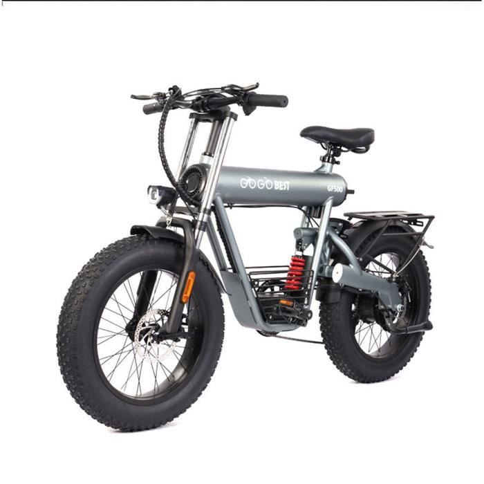Paire De Roues 20 X 4.0 Pouces – Gros Pneu Neige, Moyeu Frein Disque, 3 Ans Garantie