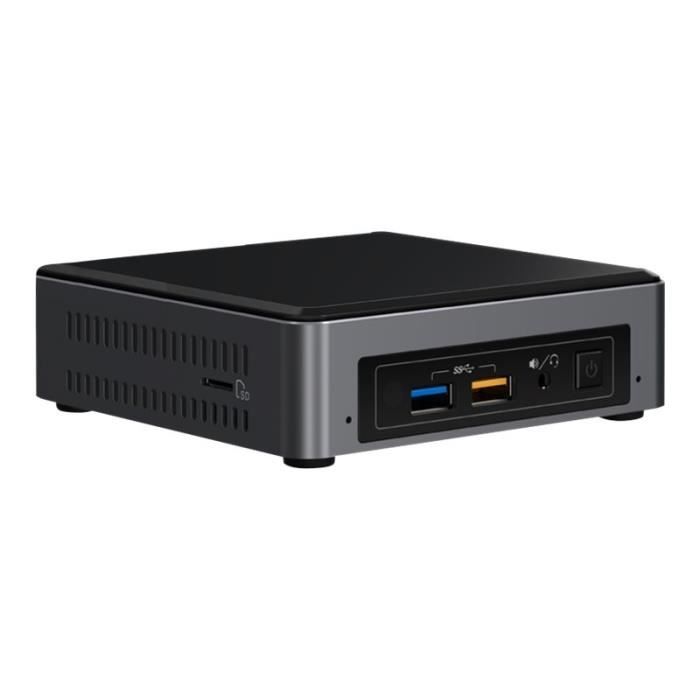 Vente Ordinateur de bureau INTEL Ordinateur de bureau NUC 7 Home NUC7i5BNKP - Core i5 i5-7260U - 8 Go RAM - 256 Go SSD - Mini PC - Windows 10 Famille 64-bit pas cher Vente Ordinateur de bureau INTEL Ordinateur de bureau NUC 7 Home NUC7i5BNKP - Core i5 i5-7260U - 8 Go RAM - 256 Go SSD - Mini PC - Windows 10 Famille 64-bit pas cher