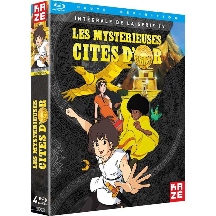 Les Mystérieuses Cités D Or L Intégrale Les Mystérieuses Cités d'Or - intégrale (Saison 1) - coffret Blu-Ray