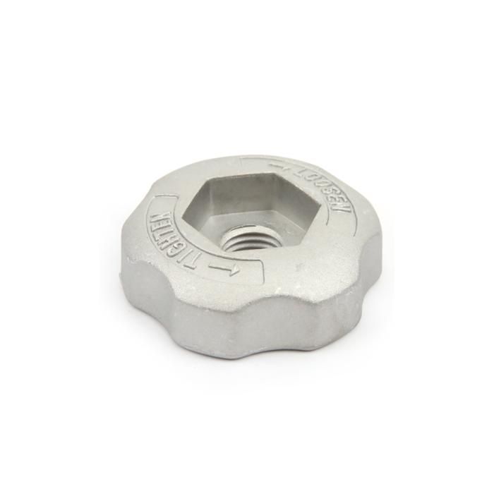Écrou De Serrage Matijardin Pour Tête Débroussailleuse 2 Fils Nylon - Aluminium