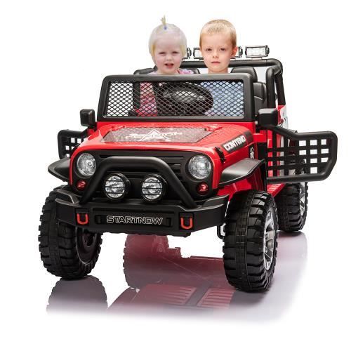 voiture electrique 12v avec telecommande parentale 2 places