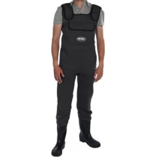 Waders neoprene mitchell grey 3.5 4445 pvc Cdiscount Sport