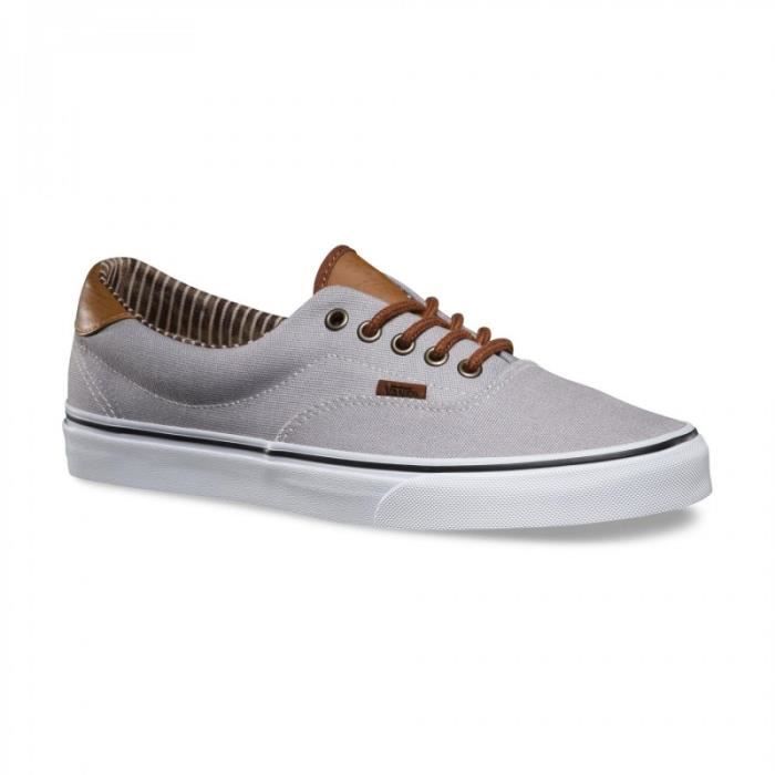 vans gris marron