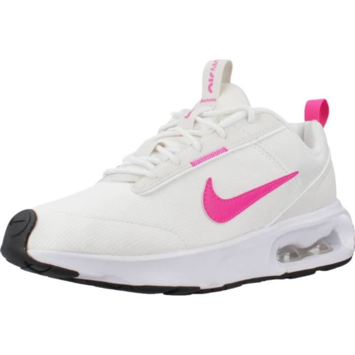 Nike Baskets NIKE AIR MAX INTRLK LITE - Blanc - Lacets - Adulte - Plat - Mixte