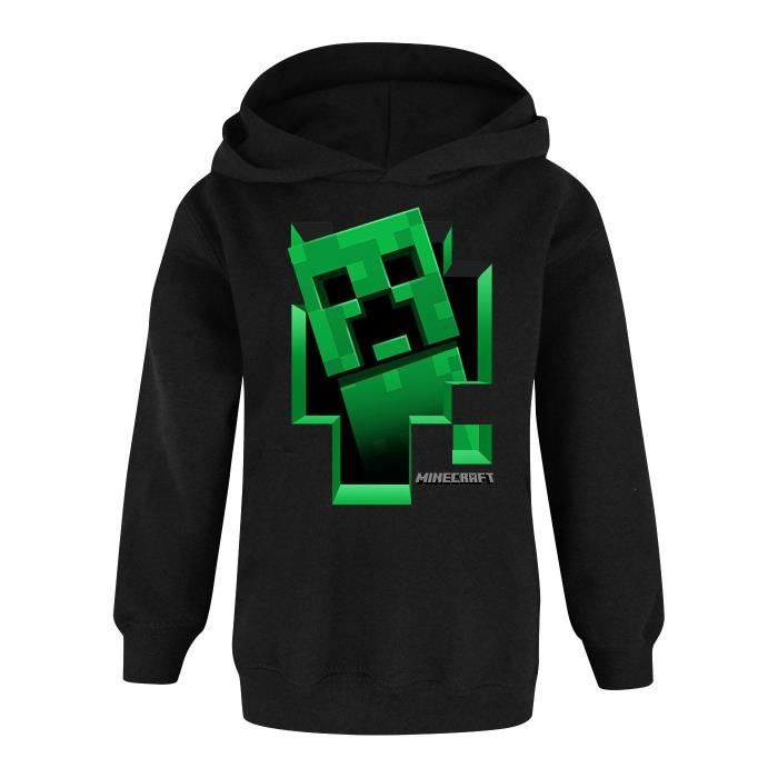 Sweat Minecraft Prix Sweat à Capuche Minecraft Creeper 100