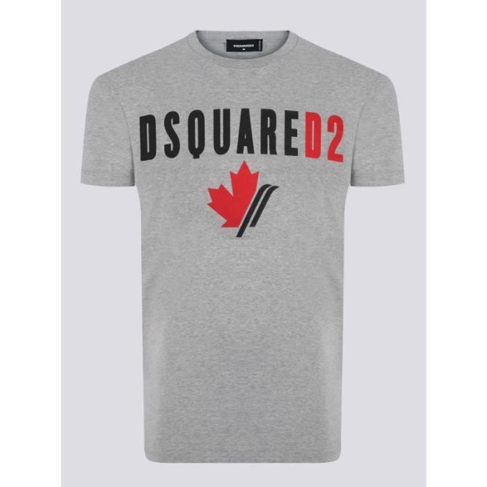 tee shirt dsquared2 gris homme