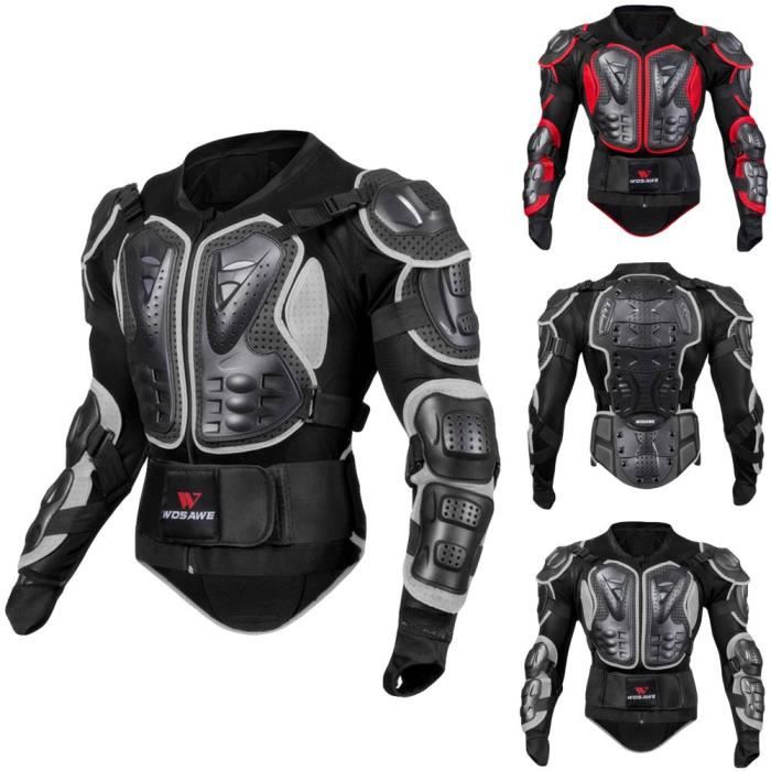 Gilet De Protection Motocross / Racing WOSAWE - Avec Armures, Pour Adulte, Unisexe, Neuf