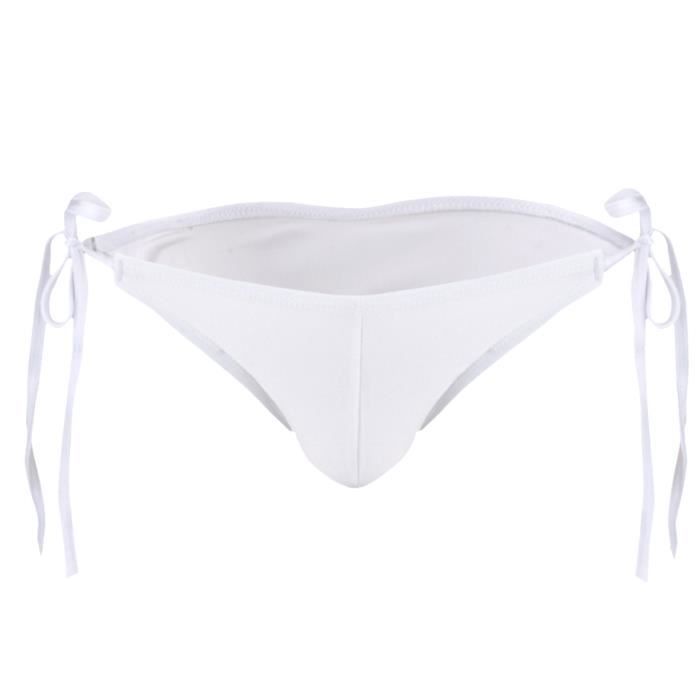Summer Code String Homme Ficelle Bikini Extensible - Slip Taille Basse Respirant Thong