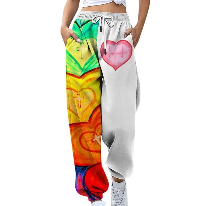 Pantalon Baggy Femme Taille Haute En Velours Côtelé - Taille élastique, Poches, Coupe Confortable | Pour Bureau Décontracté, Quotidien - 9