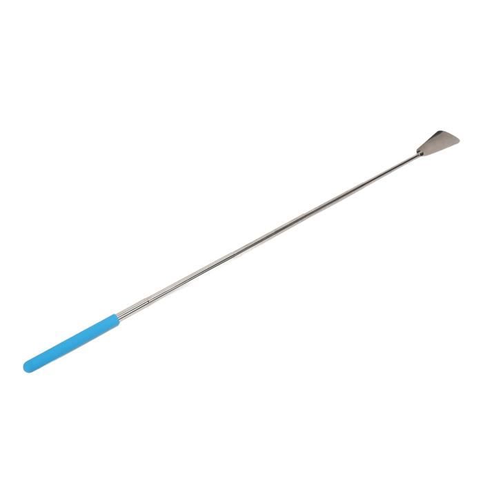 Chausse-pied Télescopique Long 30-71 Cm - Lot De 2 - Poignée Antidérapante - Noir