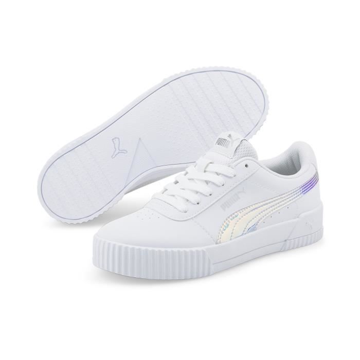 Chaussures de multisports femme Puma Carina Holo blanc argent