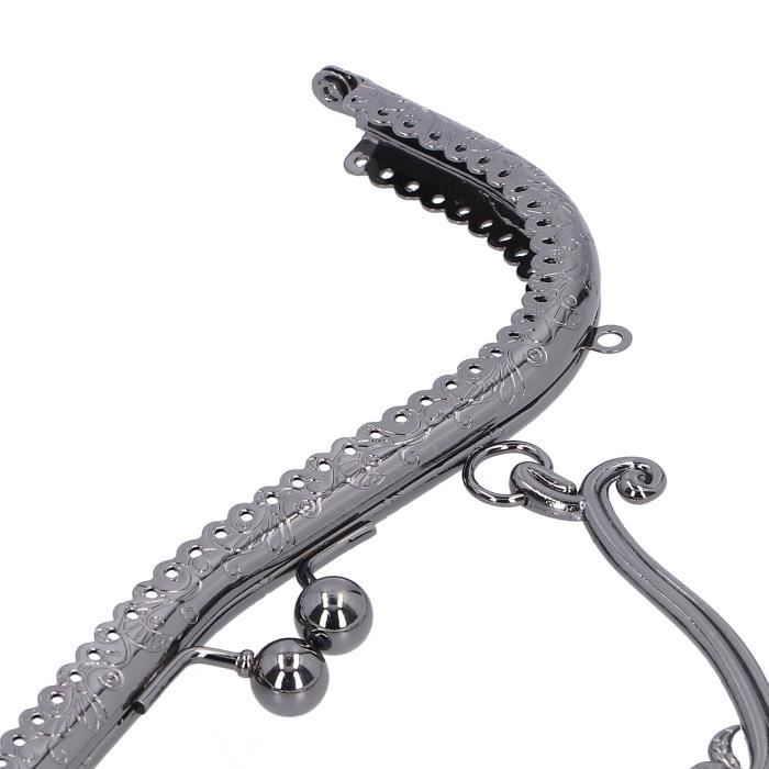 SJACXANM Poignées De Cadre De Sac à Main En Aluminium, 4PCS