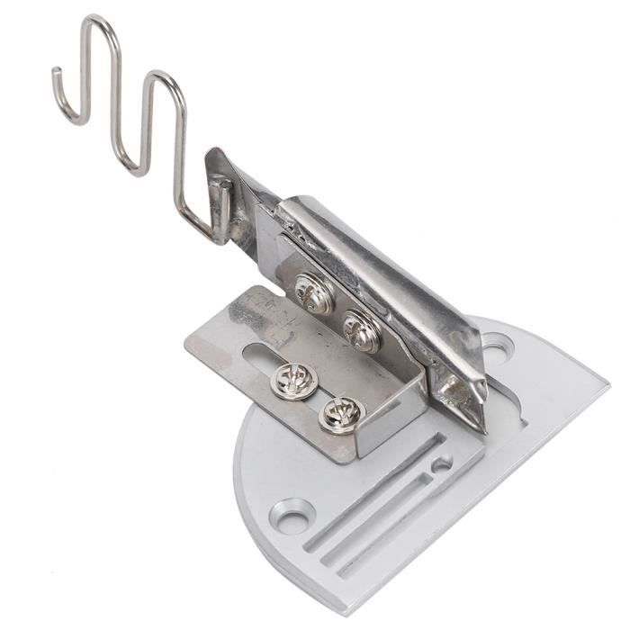 Machine à Coudre à 4 Plis Pliable Attache De Dossier De Couture Liant De Ruban à Coudre Ourleur Double Dossier Cylindre Extensible Pour Accessoires De Machines à Serrures Industrielles