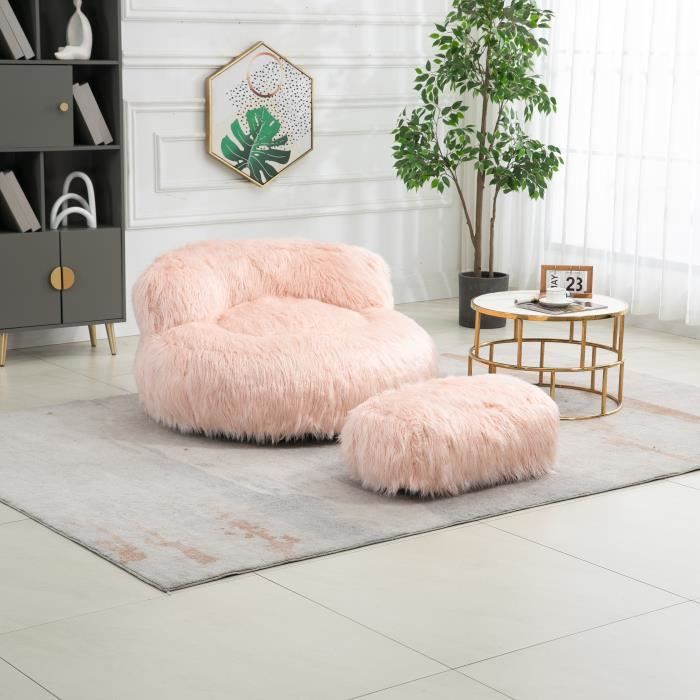 DTLEO Pouf Poire sans Garnissage pour Adulte, Enfants, Canapé Pouf Pouf Poire Adulte et Enfants Cover, Fauteuil de Pouf Cover Poire d'intérieur et